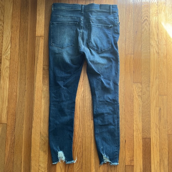 Express high rise denim ankle leggings, 12 - Picture 2 of 3